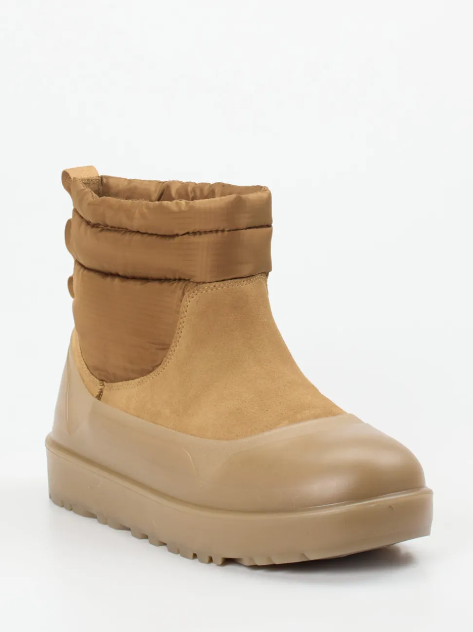 UGG – Winter-Boots aus Veloursleder und Nylon cognac