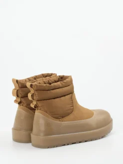 UGG – Winter-Boots aus Veloursleder und Nylon cognac