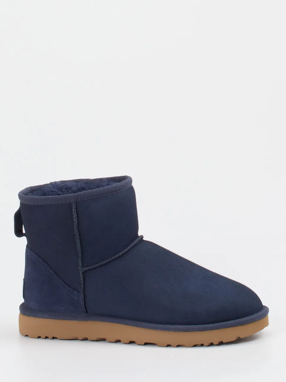UGG – Winterboots aus Veloursleder Dunkelblau