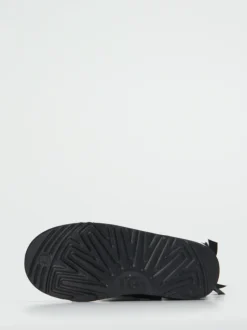 UGG – Winterboots aus Veloursleder Schwarz