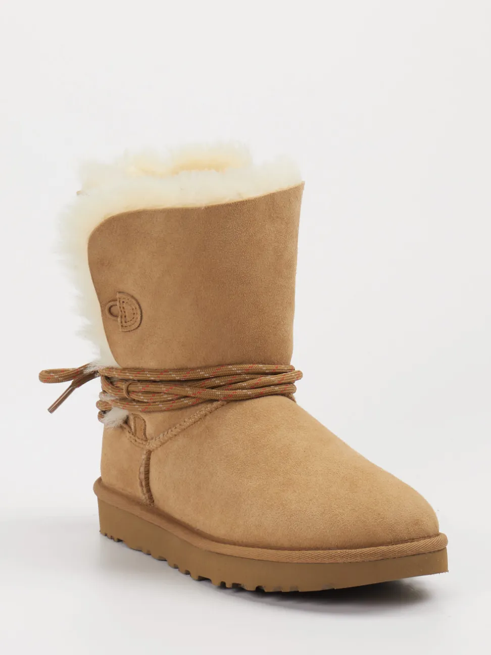 UGG – Winterboots aus Veloursleder camelbraun