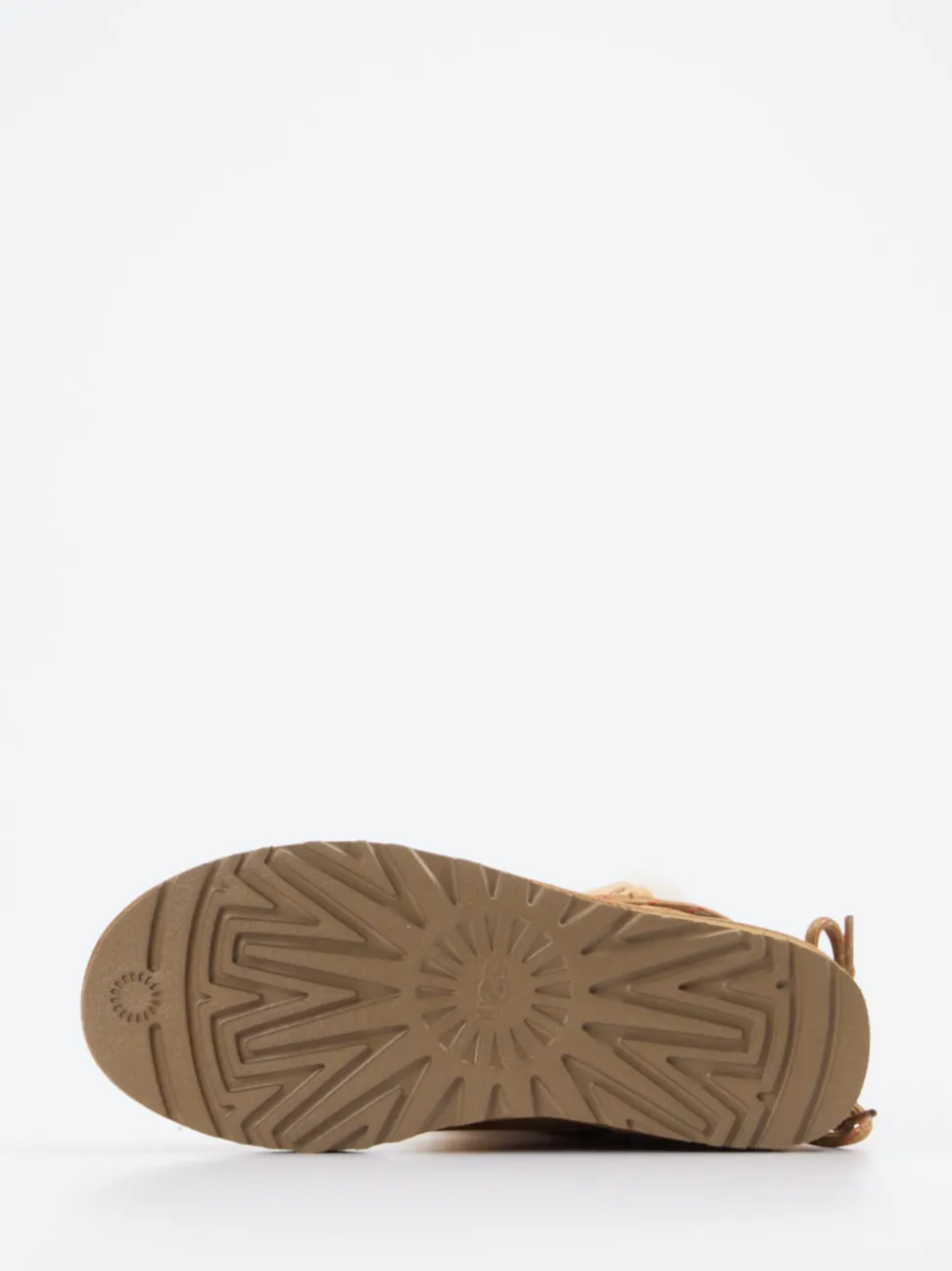 UGG – Winterboots aus Veloursleder camelbraun