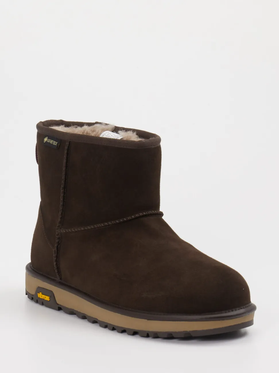 UGG – Winter-Boots aus Veloursleder Dunkelbraun