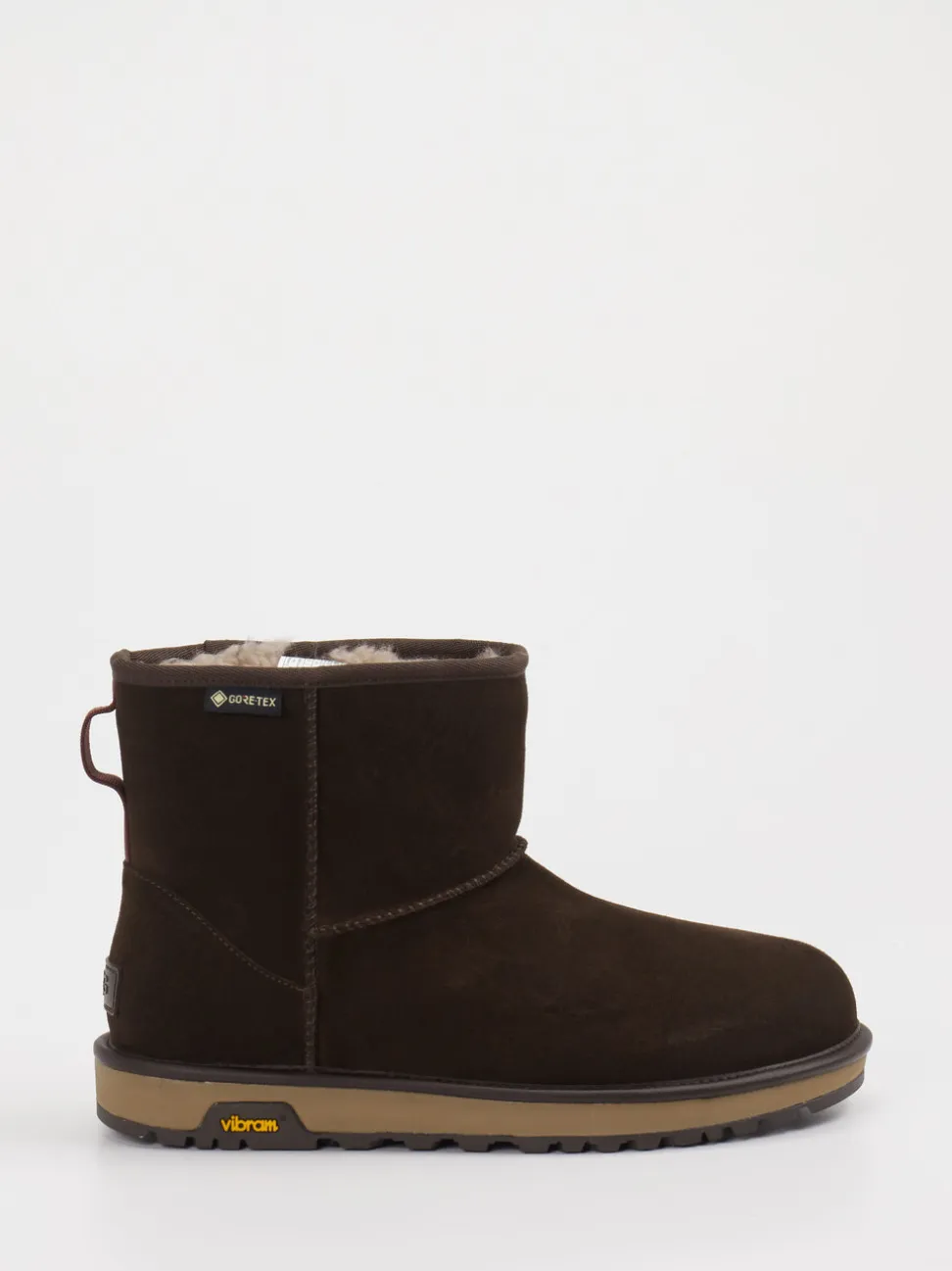 UGG – Winter-Boots aus Veloursleder Dunkelbraun