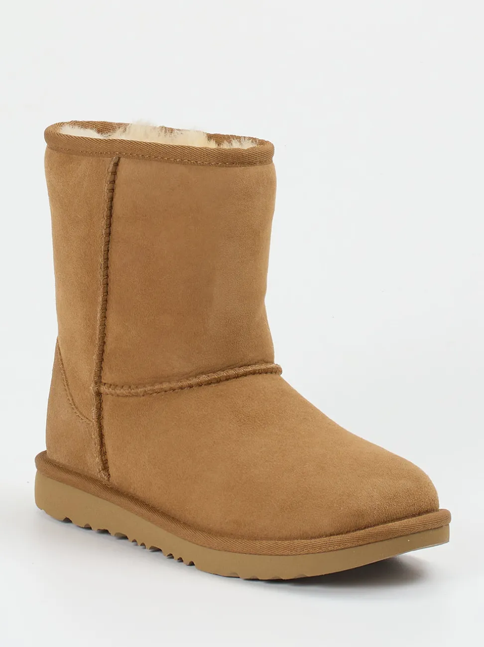 UGG – Winterboots aus Veloursleder kastanienbraun