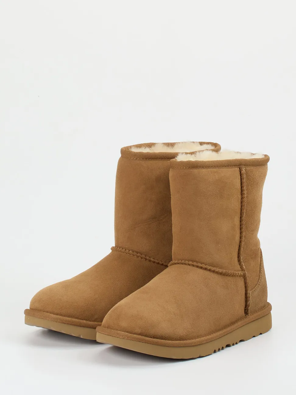 UGG – Winterboots aus Veloursleder kastanienbraun