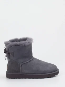 UGG – Winterboots aus Veloursleder in Grau