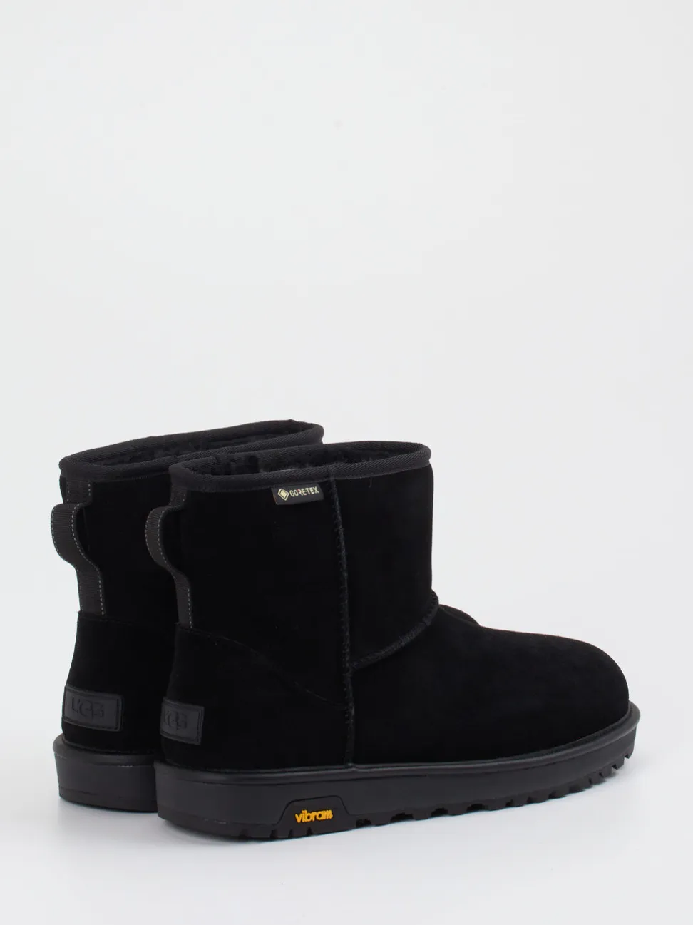 UGG – Winter-Boots aus Veloursleder schwarz