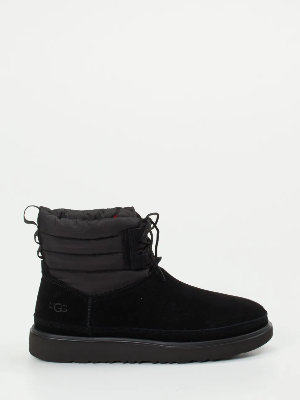 UGG – Winter-Boots aus Veloursleder schwarz
