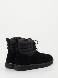 UGG – Winter-Boots aus Veloursleder schwarz