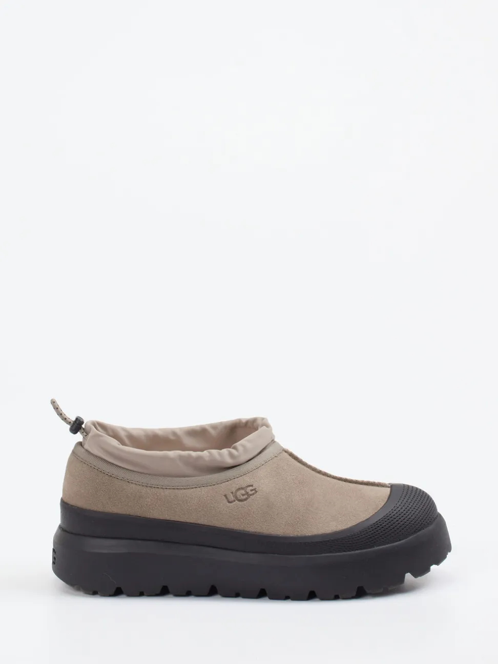 UGG – Winter-Slipper aus Veloursleder Taupe