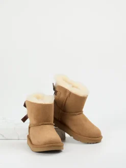 UGG – Winterstiefel aus Veloursleder karamellbraun