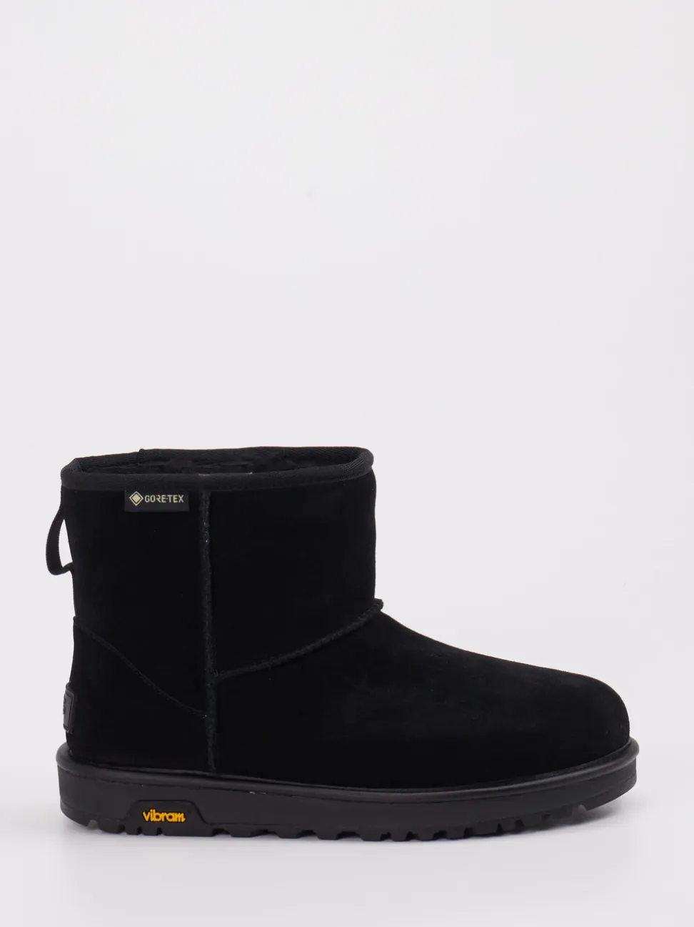 UGG – Winter-Stiefelette aus Veloursleder schwarz