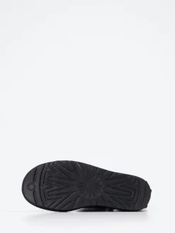 UGG – Winter-Stiefeletten aus Veloursleder schwarz