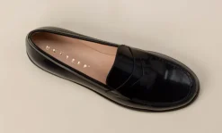 Unützer – Loafer aus Hochglanzleder in Blau