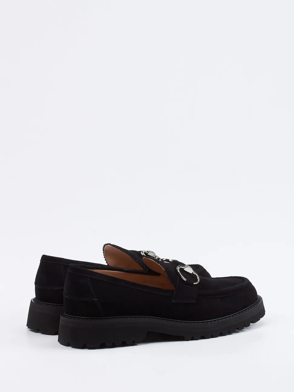 Unützer – Loafer aus Veloursleder Schwarz