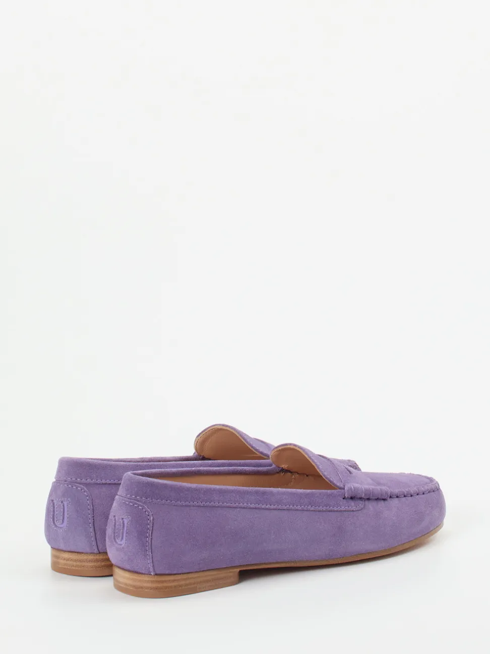 Unützer – Loafer aus Veloursleder in Flieder
