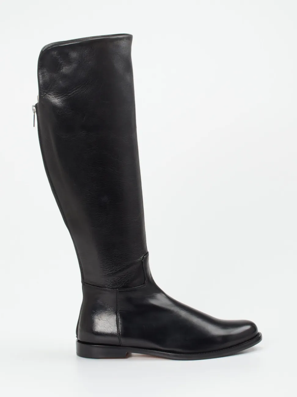 Unützer – Stiefel aus Lammleder schwarz glänzend