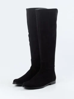 Unützer – Stiefel aus Veloursleder Schwarz
