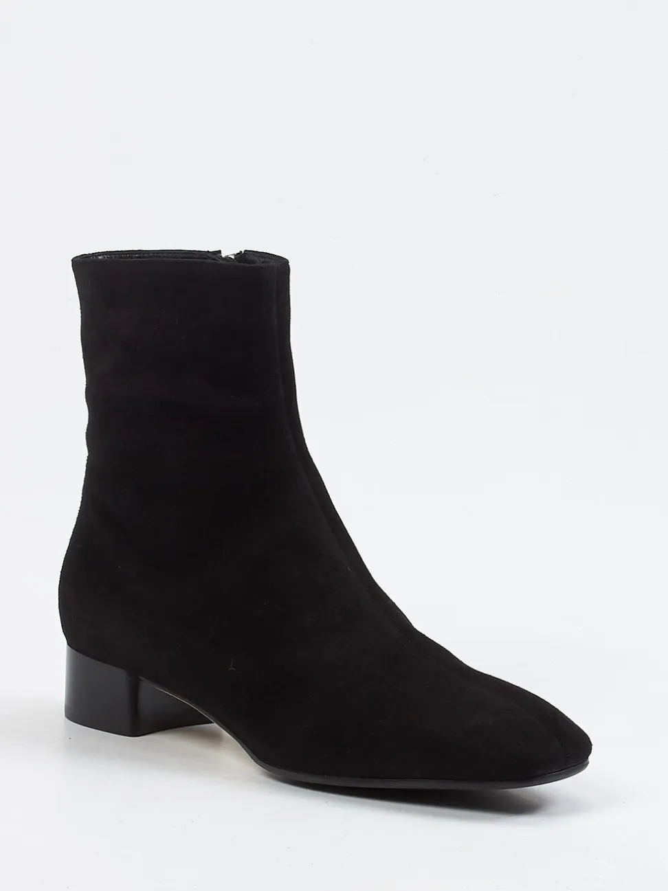 Unützer – Stiefeletten aus Veloursleder Schwarz