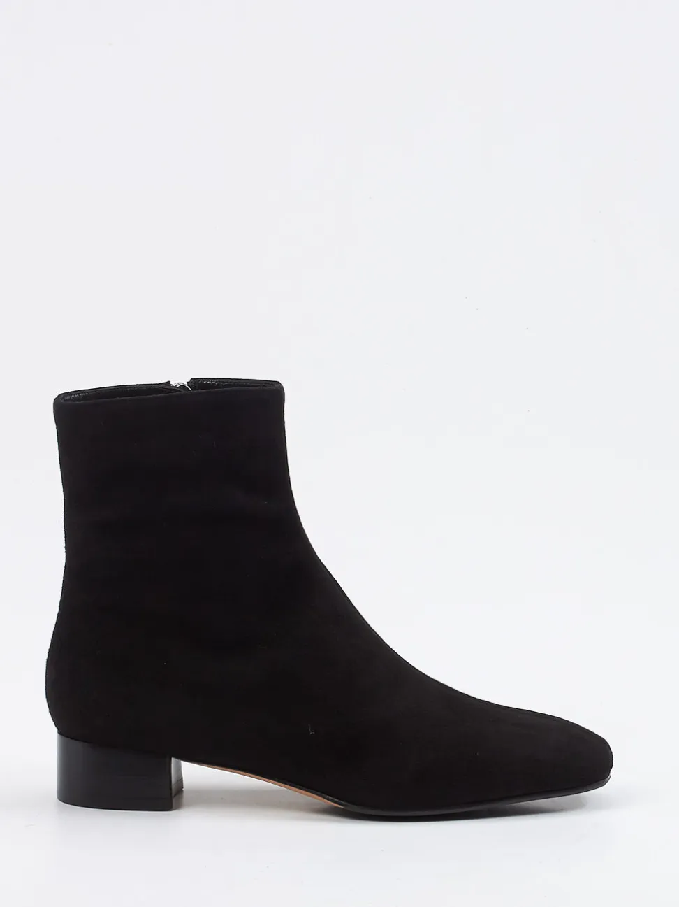 Unützer – Stiefeletten aus Veloursleder Schwarz
