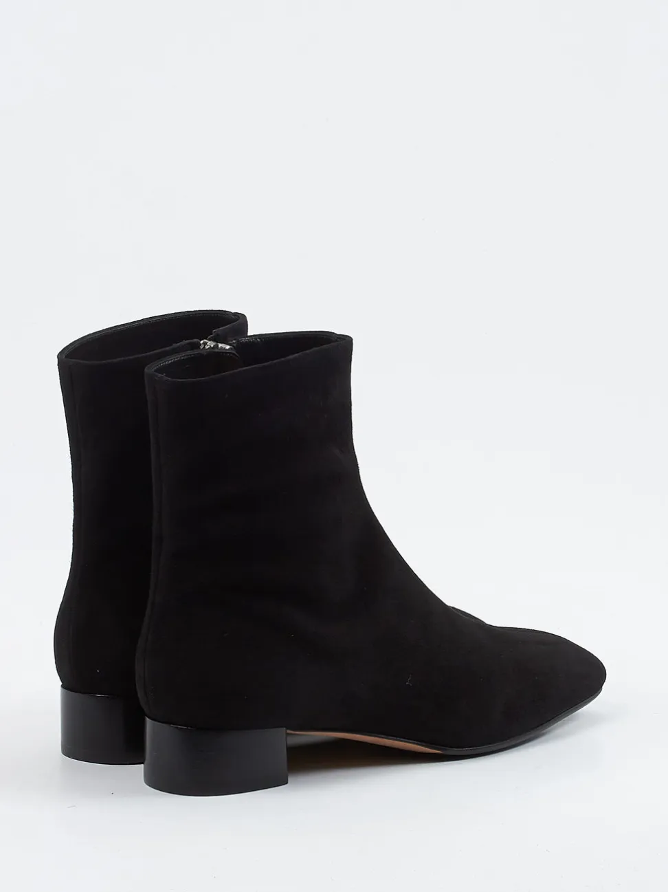 Unützer – Stiefeletten aus Veloursleder Schwarz
