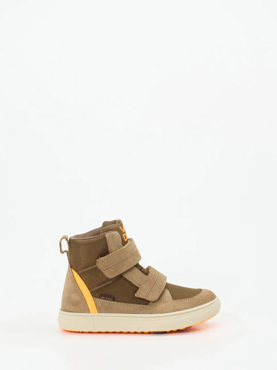Vado – High-Top-Sneaker aus Veloursleder Sandbraun