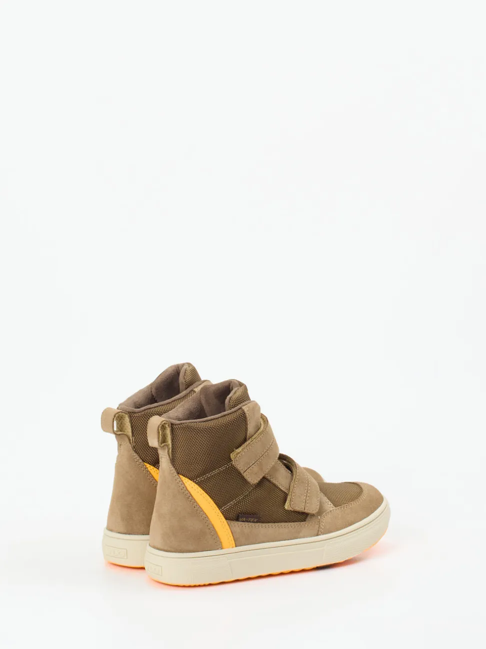 Vado – High-Top-Sneaker aus Veloursleder Sandbraun