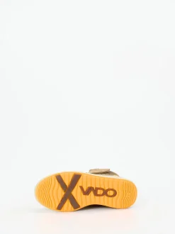 Vado – High-Top-Sneaker aus Veloursleder Sandbraun