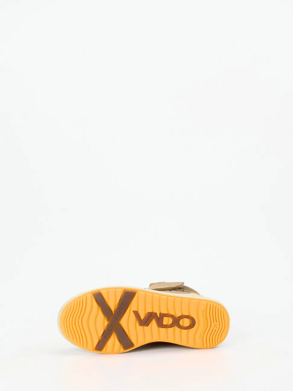 Vado – High-Top-Sneaker aus Veloursleder Sandbraun