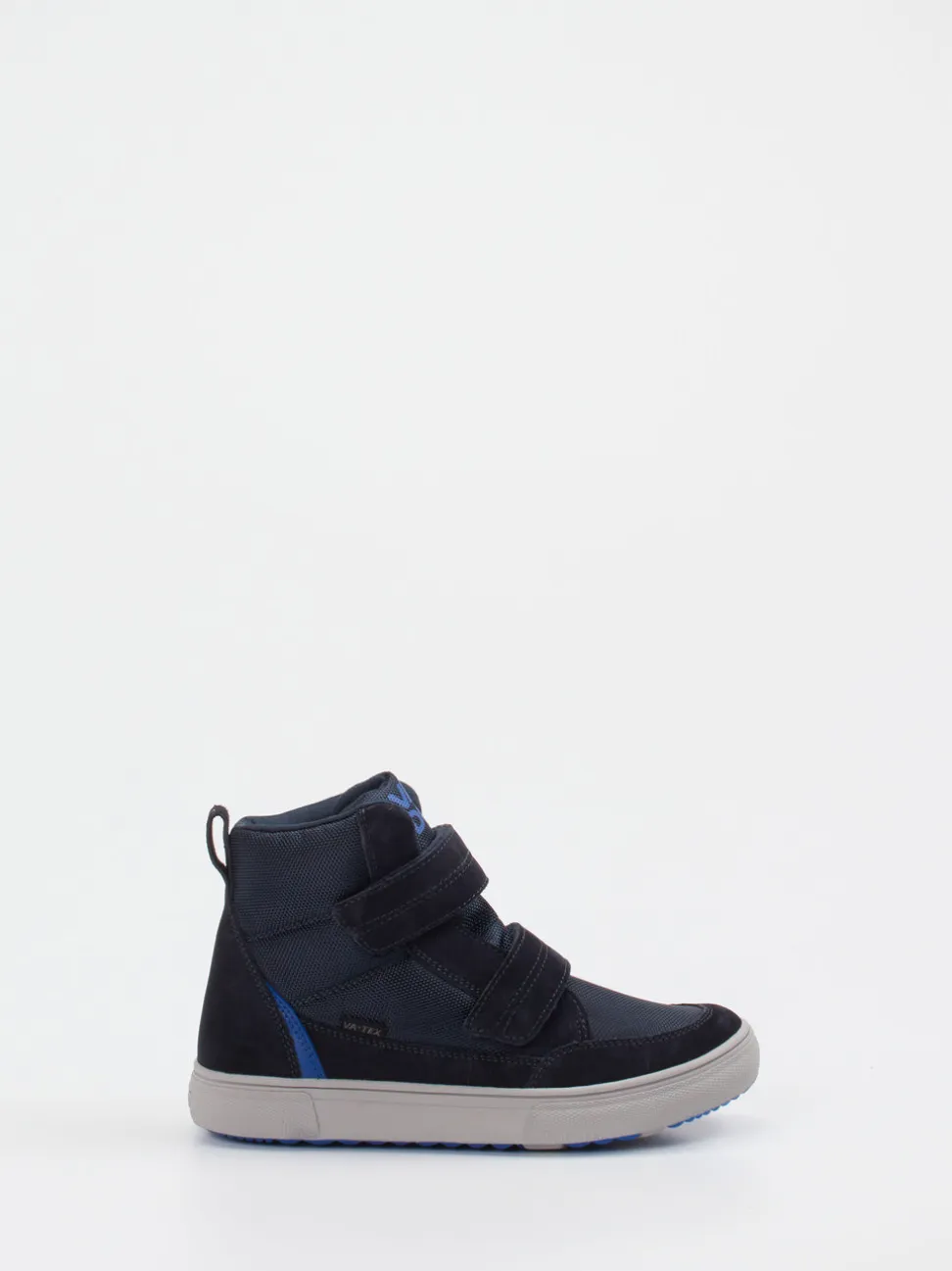 Vado – High-Top-Sneaker aus Veloursleder blau