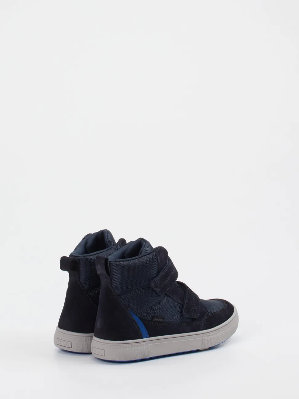 Vado – High-Top-Sneaker aus Veloursleder blau