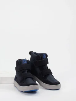 Vado – High-Top-Sneaker aus Veloursleder blau
