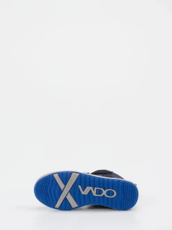 Vado – High-Top-Sneaker aus Veloursleder blau