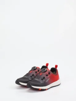 Vado – Outdoor-Sneaker aus Textil in Rot-Schwarz