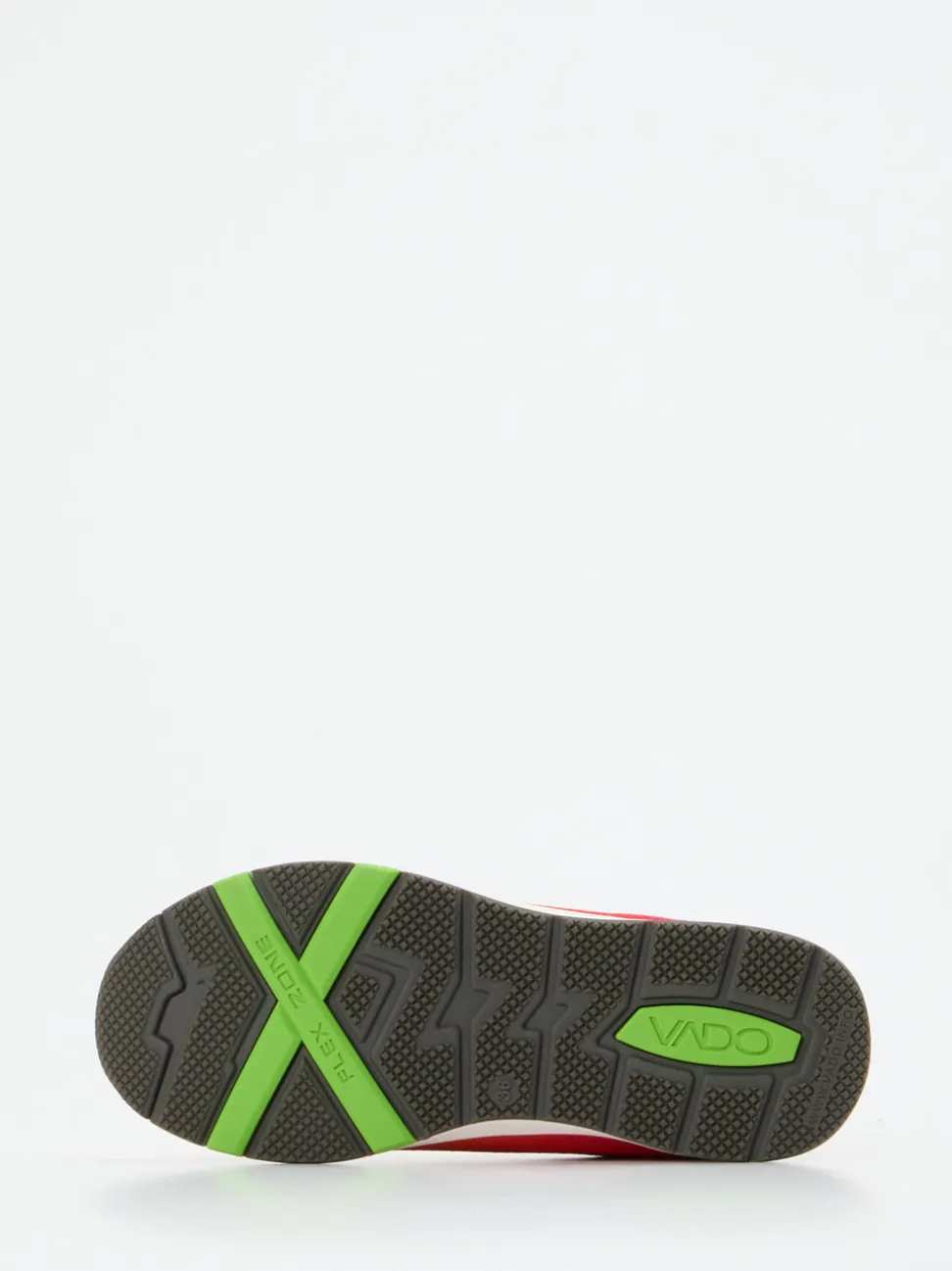 Vado – Outdoor-Sneaker aus Meshtextil Orangerot