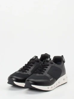 Vado – Sneaker aus Mesh und Synthetik schwarz