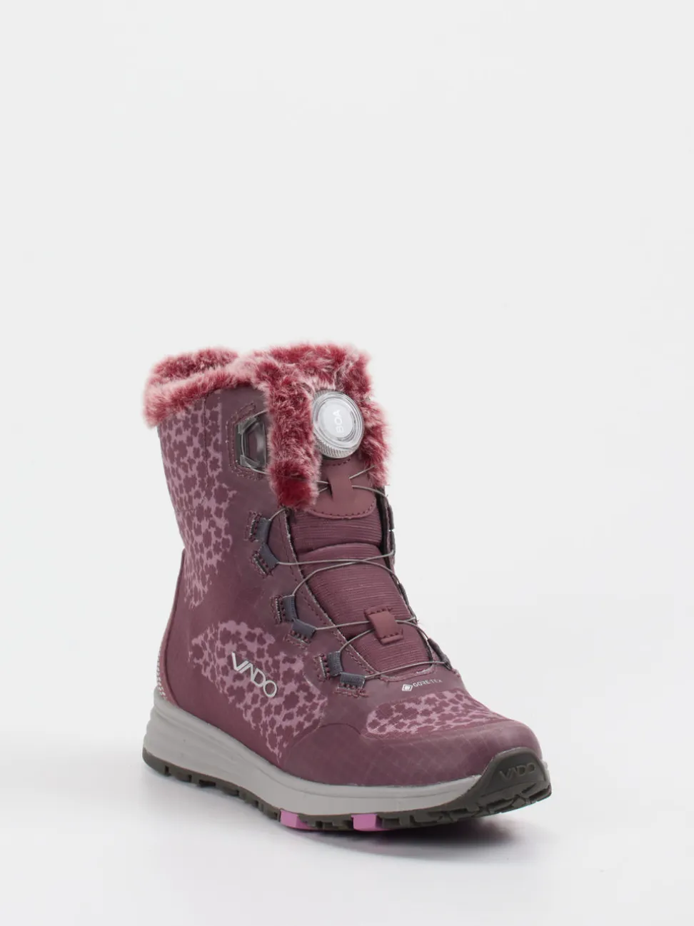 Vado – Winterboots aus Textil mit Animalprint