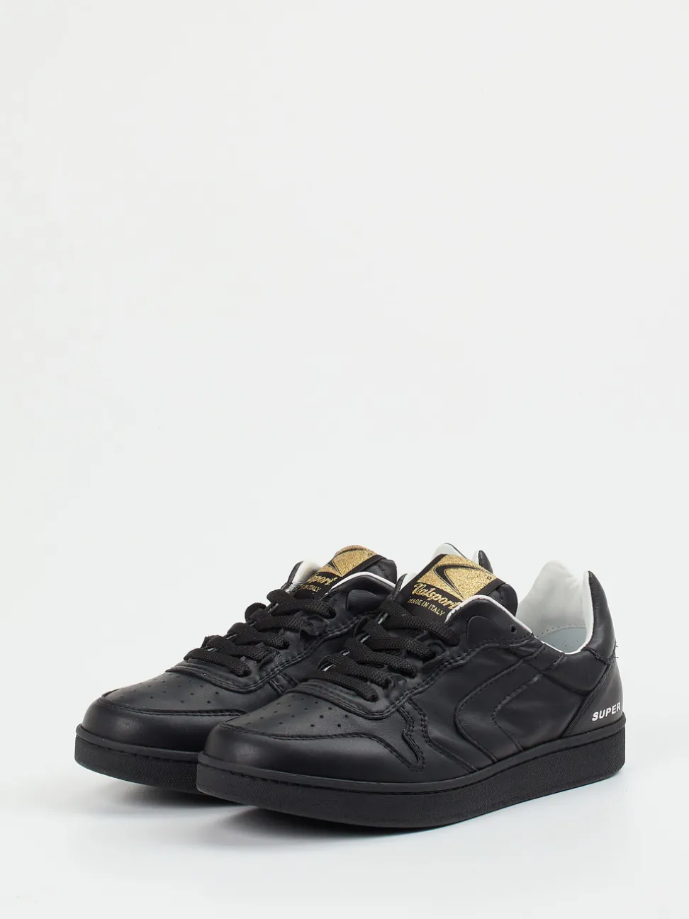 Valsport – Sneaker aus Kalbleder in Schwarz