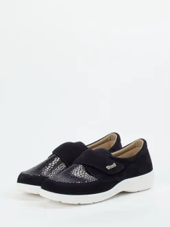 Varomed – Klettschuh aus Veloursleder Dunkelblau