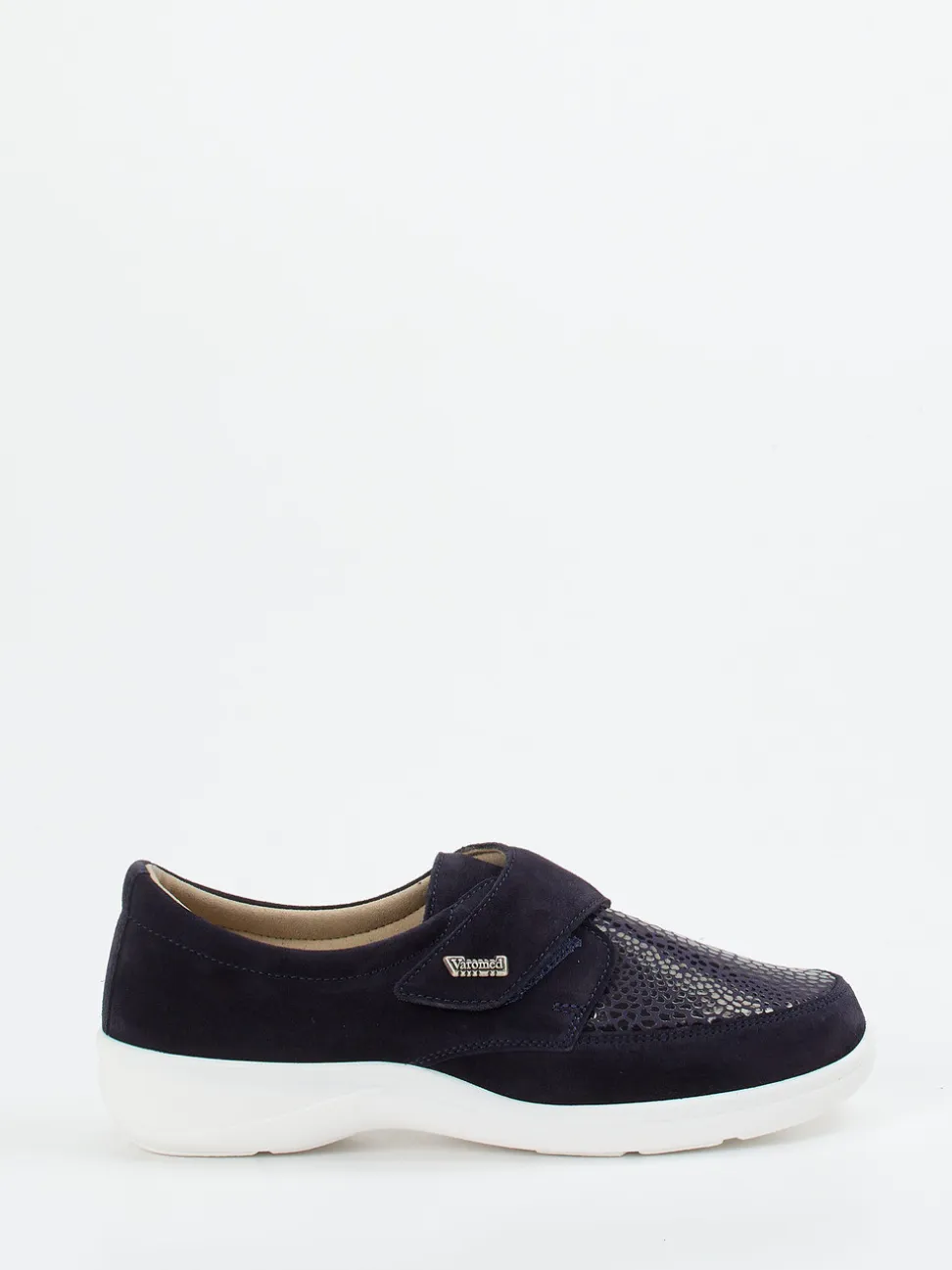 Varomed – Klettschuh aus Veloursleder Dunkelblau