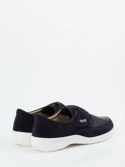 Varomed – Klettschuh aus Veloursleder Dunkelblau