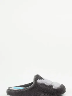 Varomed – Pantoffeln aus Plüschtextil in Grau