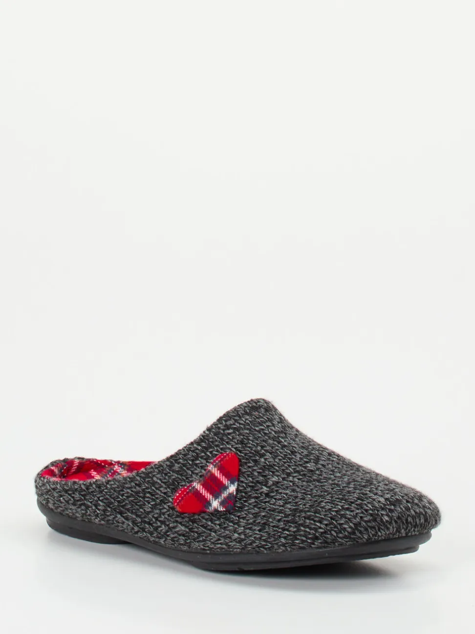 Varomed – Pantoffeln aus Textil in Anthrazitgrau