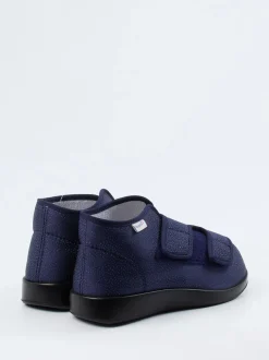 Varomed – Therapieschuh aus Textil in Dunkelblau