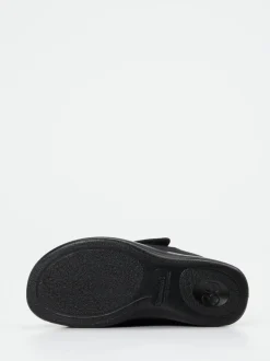 Varomed – Therapieschuh aus Textil in Schwarz