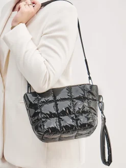 VeeCollective Berlin – Clutch aus Ripstop Nylon Schwarz
