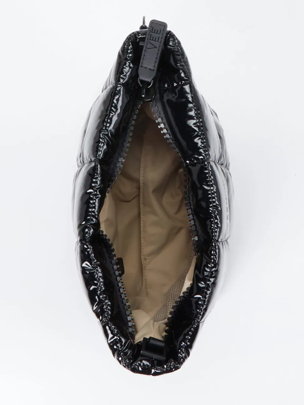 VeeCollective Berlin – Clutch aus Ripstop Nylon Schwarz