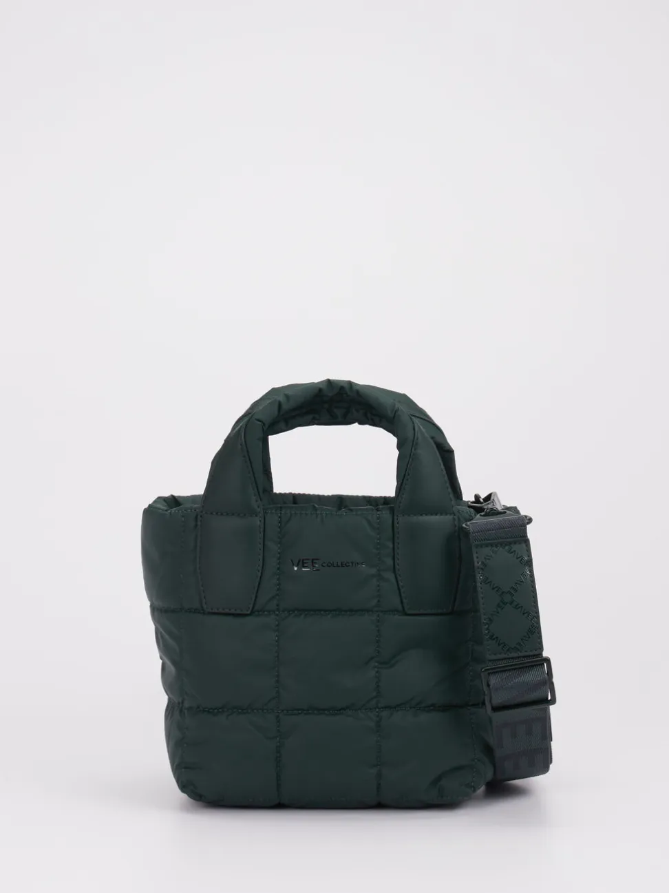 VeeCollective Berlin – Handtasche aus Nylon Tannengrün