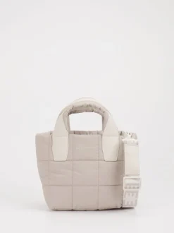 VeeCollective Berlin – Mini Tote Bag aus Nylon taupe